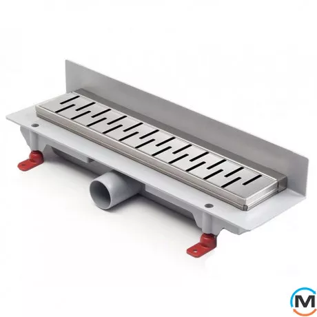 Душевый канал MCH CH 350 MN 3 с решеткой "Медиум", Монтажная длина (мм): 415, фото 