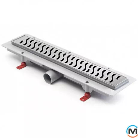 Душовий канал MCH CH 450 H з ґратами "Гармонія", Монтажна довжина (мм): 515, фото 