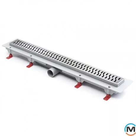 Душевый канал MCH CH 1050/50 HN 1 с решеткой "Гармония", Монтажная длина (мм): 1115, фото 