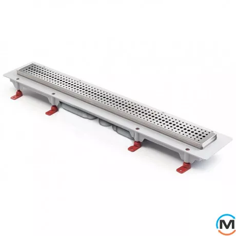 Душовий канал MCH CH 650/S40 BN 1 з ґратами "Бейзік", Монтажна довжина (мм): 715, фото 