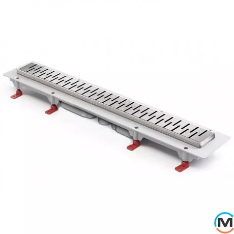 Душовий канал MCH CH 850/S40 MN 1 з ґратами "Медіум", Монтажна довжина (мм): 915, фото 