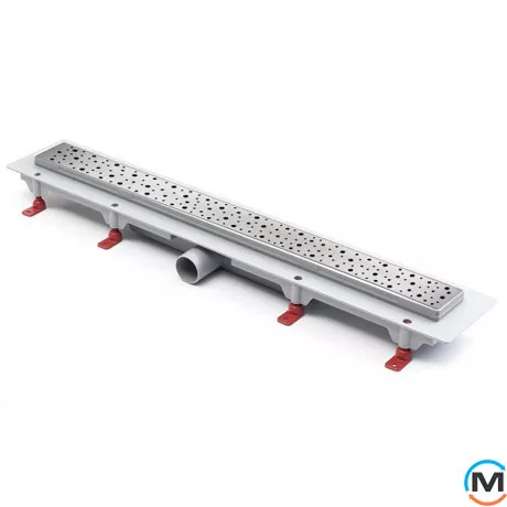 Душевый канал MCH CH 850 D с решеткой "Капли", фото 