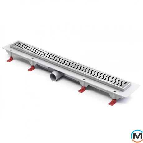 Душовий канал MCH CH 750 H з ґратами "Гармонія", Монтажна довжина (мм): 815, фото 