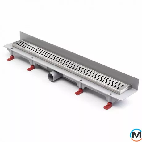 Душовий канал MCH CH 650 HN 3 з ґратами "Гармонія", Монтажна довжина (мм): 715, фото 