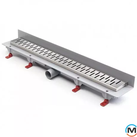 Душевый канал MCH CH 750 MN 3 с решеткой "Медиум", Монтажная длина (мм): 815, фото 