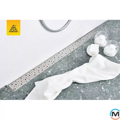 Душовий канал MCH CH 850 DN 1 з ґратами "Краплі", фото , зображення 2
