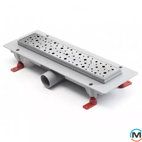 Душовий канал MCH CH 450 DN 1 з ґратами "Краплі", фото 