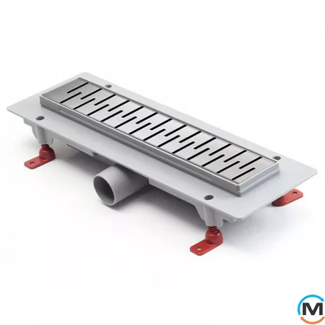 Душевой канал MCH CH 350 MN 1 с решеткой "Медиум", Монтажная длина (мм): 415, фото 