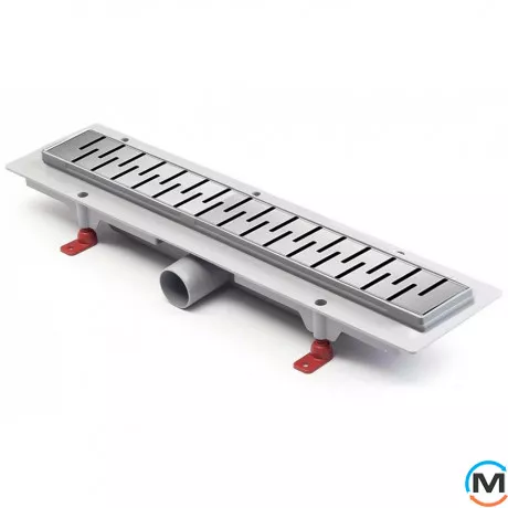 Душевый канал MCH CH 450 MN 1 с решеткой "Медиум", Монтажная длина (мм): 515, фото 