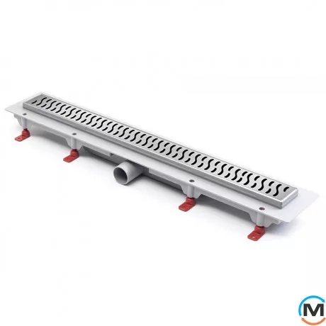 Душевой канал MCH CH 850 HN 1 с решеткой "Гармония", Монтажная длина (мм): 915, фото 