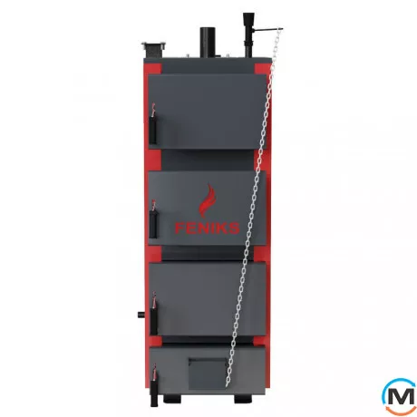 Твердотопливный котел Feniks серия С 35 кВт механика, Вариант: Без автоматики, Тепловая мощность (кВт): 35, фото , изображение 2