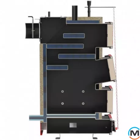 Твердопаливний котел Feniks серія C 22 кВт механіка, Варіант: Без автоматики, Теплова потужність (кВт): 22, фото , зображення 3