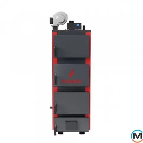 Твердотопливный котел Feniks серия С 125 кВт с автоматикой и вентилятором, Вариант: C автоматикой, Тепловая мощность (кВт): 125, фото , изображение 2