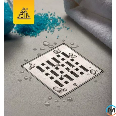 Трап із вертикальним випуском MCH F 420 NL гідрозатвор, Випуск сифону: Вертикальний, фото , зображення 2