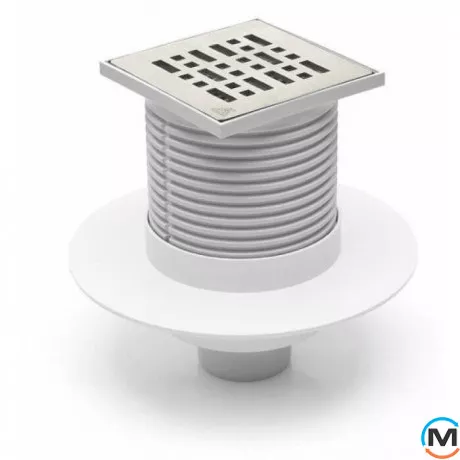 Трап із вертикальним випуском MCH F 420 NXL сухий сифон, Випуск сифону: Вертикальний, фото 