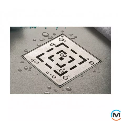 Трап с горизонтальным выпуском MCH L 411 L гидрозатвор, фото , изображение 2