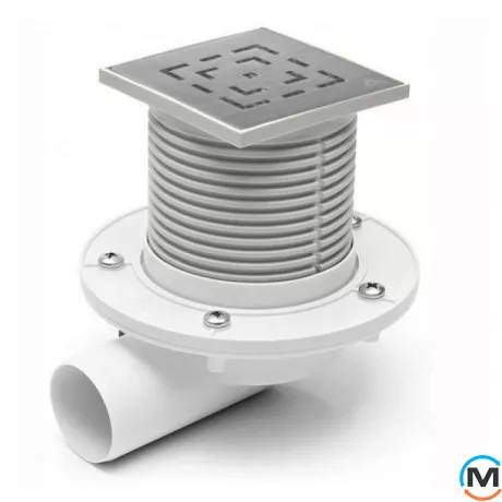 Трап с горизонтальным выпуском MCH L 411 L гидрозатвор, фото 