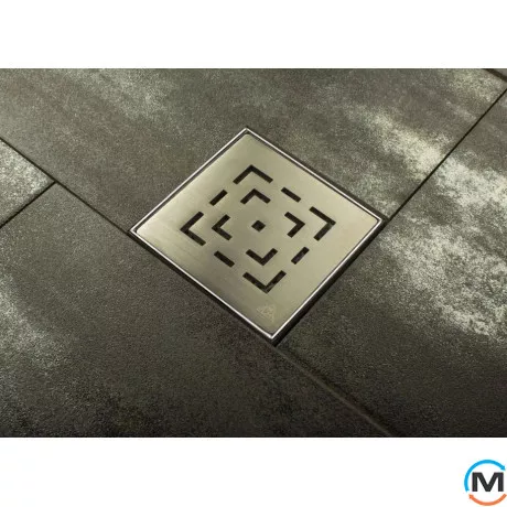 Трап із вертикальним випуском MCH L 420 NL гідрозатвор, Випуск сифону: Вертикальний, фото , зображення 2