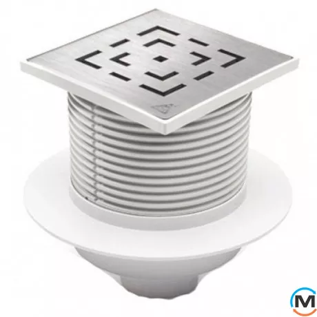 Трап із вертикальним випуском MCH L 420 NXL сухий сифон, Випуск сифону: Вертикальний, фото 