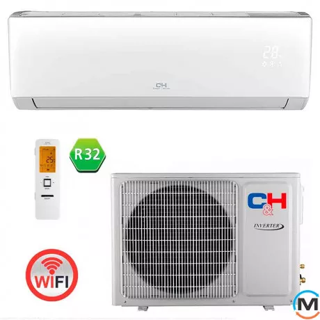 Кондиціонер Cooper&Hunter ARCTIC INVERTER WIFI CH-S12FTXLA-NG WI-FI, Площа приміщення (кв.м): 35, фото 