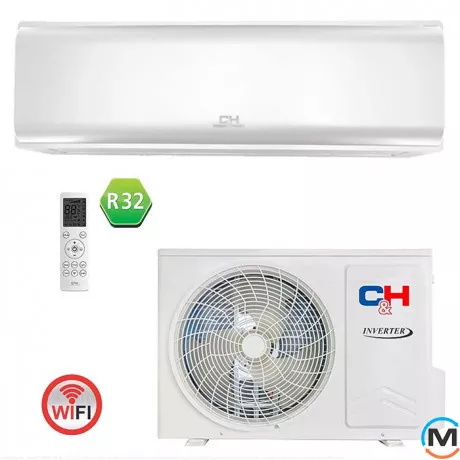 Кондиціонер Cooper&Hunter NORDIC PREMIUM WHITE CH-S12FTXN-PW, Колір: Білий, Площа приміщення (кв.м): 35, фото 