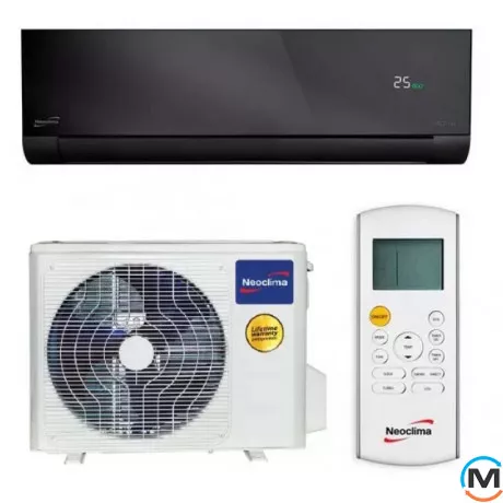 Кондиціонер Neoclima ArtVogue Inverter NS-12EHVIwb1/NU-12EHVI1, Колір: Чорний, фото 