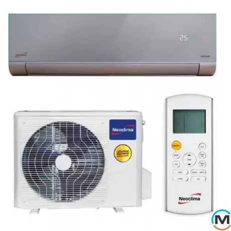Кондиціонер Neoclima ArtVogue Inverter NS-12EHVIws1/NU-12EHVI1, Колір: Сріблястий, фото 