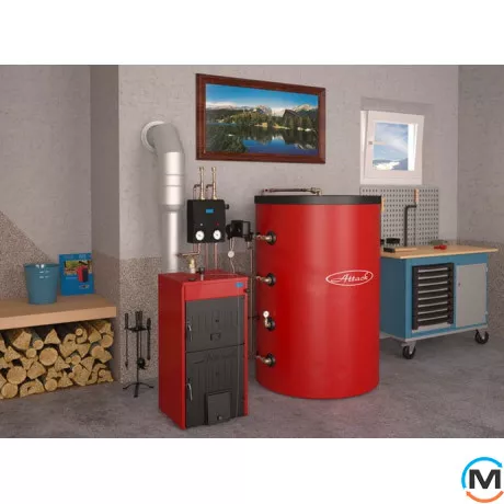 Котел твердопаливний чавунний Attack F7DA, Теплова потужність (кВт): 34, фото , зображення 2