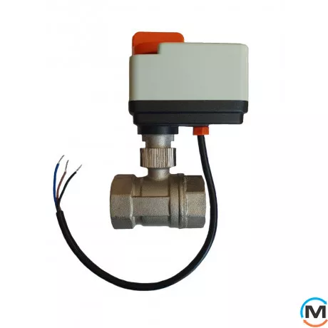 2-ходовий кульовий клапан н/в 1" DN25 з електроприводом нержавіюча сталь Tervix Pro Line ORC2, Діаметр різьблення: 1", фото 