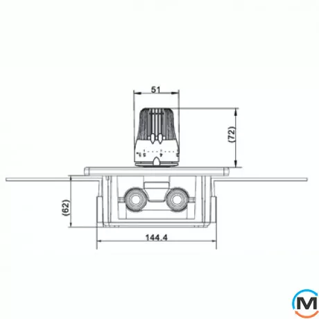 Модуль контролю температури водяної підлоги Tervix Pro Line Control Box R2 унібокс, фото , зображення 2