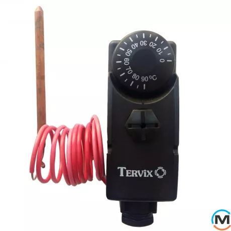 Термостат капиллярный Tervix ProLine поверхн.регуляция 0-90С дл.капилляра 1000 мм, фото 