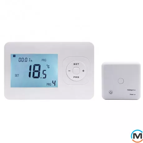 Беспроводной комнатный термостат с WiFi управлением Tervix Pro Line для газового/электрического котл, Цвет: Белый, фото 