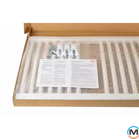 Полотенцесушитель Luxrad Basic G 1200х500х80-92 (534 Вт) RAL 9003, Высота (мм): 1200, фото , изображение 5