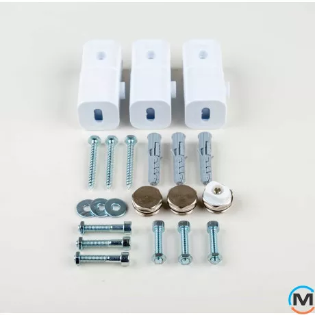 Електричний сушка для рушників Luxrad Basic G 1200х500х80-92 (600 Вт) білий з кабелем зліва, Висота (мм): 1200, Модифікація: с кабелем, Виконання: Лівий, Макс. потужність (Вт): 600, фото , зображення 6