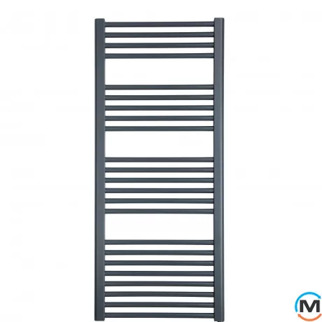 Сушка для рушників Luxrad Regular 1160х500х77-96 (491 Вт) антрацит RAL 7016, Висота (мм): 1160, фото 