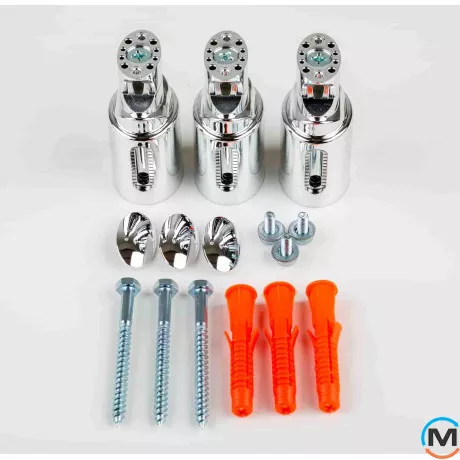 Сушка для рушників Luxrad Regular 1160х500х77-96 (491 Вт) антрацит RAL 7016, Висота (мм): 1160, фото , зображення 5