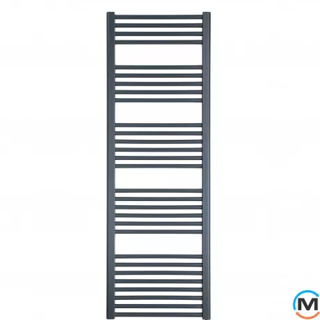 Полотенцесушитель Luxrad Regular 1480х500х77-96 (615 Вт) антрацит RAL 7016, Высота (мм): 1480, фото 