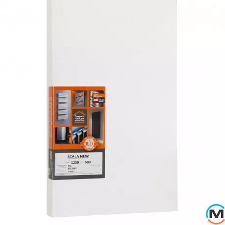 Электрический полотенцесушитель Luxrad Scala NEW 840х500х79-89 белый RAL 9003 тен (300 Вт) с кабелем, Цвет: Белый, Высота (мм): 840, Модификация: с кабелем, Исполнение: Правый, фото , изображение 3