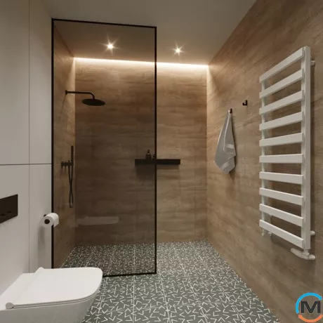 Электрический полотенцесушитель Luxrad Scala NEW 840х500х79-89 белый RAL 9003 тен (300 Вт) с кабелем, Цвет: Белый, Высота (мм): 840, Модификация: с кабелем, Исполнение: Правый, фото , изображение 6