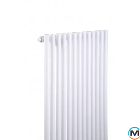 Радіатор Luxrad Toba 1800х510х90 (1064 Вт) підключення нижнє центр білий RAL9003, Колір: Білий, фото , зображення 7