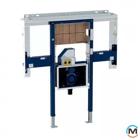 Инсталляция Geberit Duofix для умывальника 90 см Geberit One и встраиваемого в стену смесителя (111., фото 