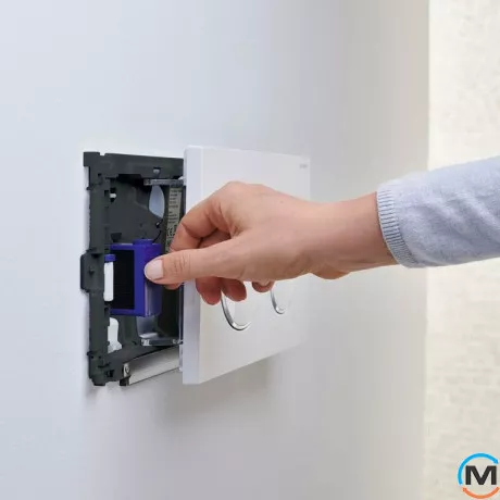 Система Geberit Duo Fresh для бачка Sigma 12см, хром (115.050.21.1), фото , зображення 2