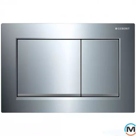 Клавіша змиву Geberit Omega30, хром (115.080.KH.1), фото 