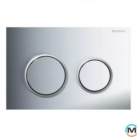 Клавіша змиву Geberit Omega20, хром (115.085.KH.1), фото 