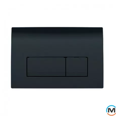 Клавіша змиву Geberit Delta51, чорний глянець (115.105.DW.1), фото 