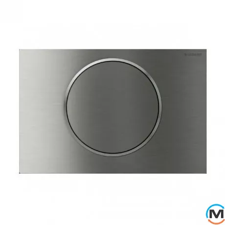 Кнопка змиву Geberit Sigma 10 з антивандальним кріпленням, сатин (115.787.SN.5), фото 