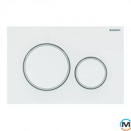 Клавіша змиву Geberit Sigma20, білий (115.882.11.1), фото 