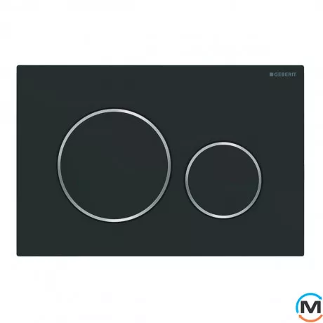 Клавиша смыва Geberit Sigma 20 черный (115.882.14.1), фото 