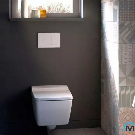 Клавиша смыва Geberit Sigma30, белый (115.883.01.1), фото , изображение 2