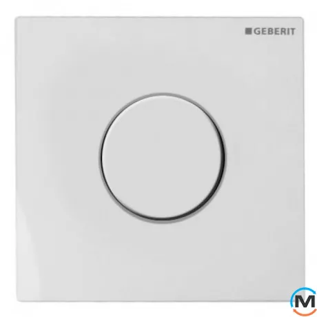 Кнопка Geberit Sigma01 для уринала, белая (116.011.11.5), фото 